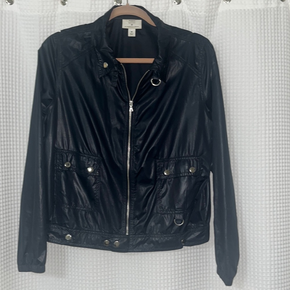 Proenza Schouler x Target blue biker moto jacket size M